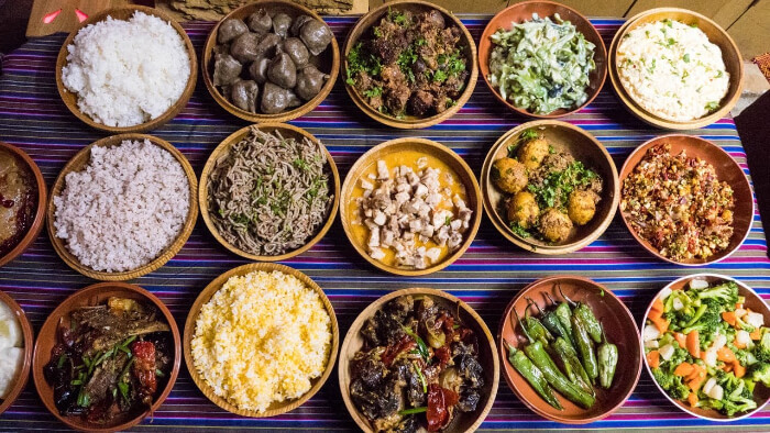 local cuisine of Bhutan 
