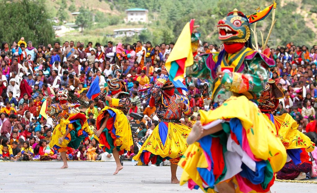 Thimphu Festival Tshechu Bhutan 2022