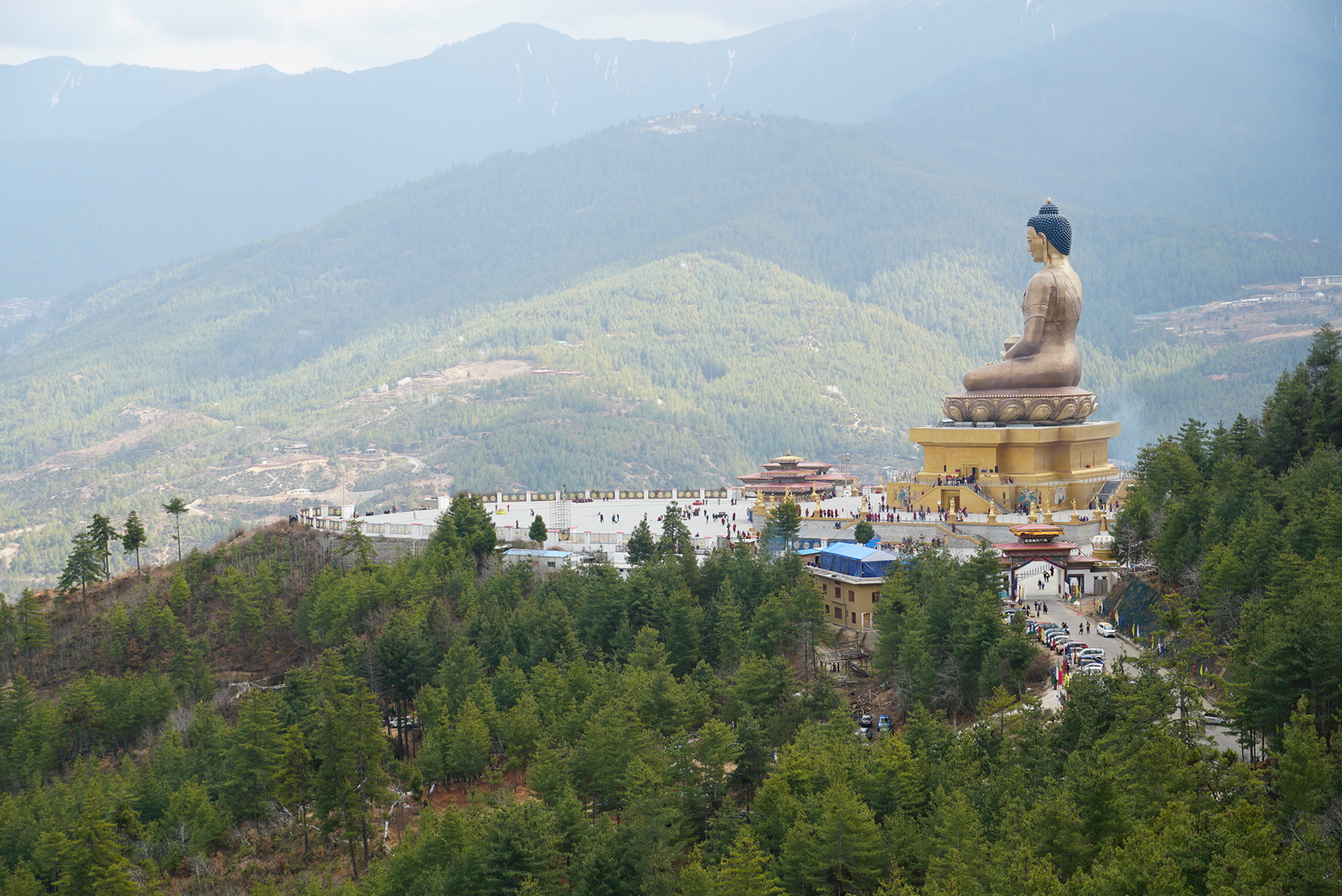 Buddha dordenma view